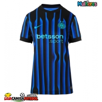Camisa de Futebol Inter Milan Federico Dimarco #32 Equipamento Principal Mulheres 2025-26 Manga Curta